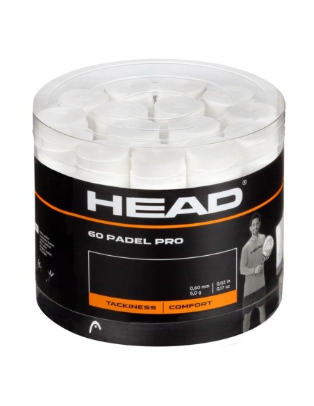 Head Tamburo 60 Sovrapugni Padel Pro Bianco |Padel offers
