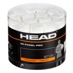 60 Overgrips Head Padel Pro White | Overgrip drums | Head 