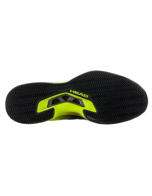 Head Sprint Pro 3.0 SF Clay Homens Preto/Lima | Ofertas de padel