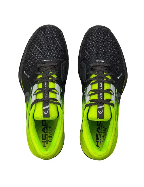 Head Sprint Pro 3.0 SF Clay Uomo Nero/Lime |Padel offers