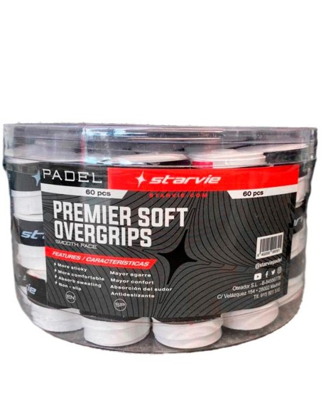 Overgrips Starvie Premier Soft Tg60 |Padel offers