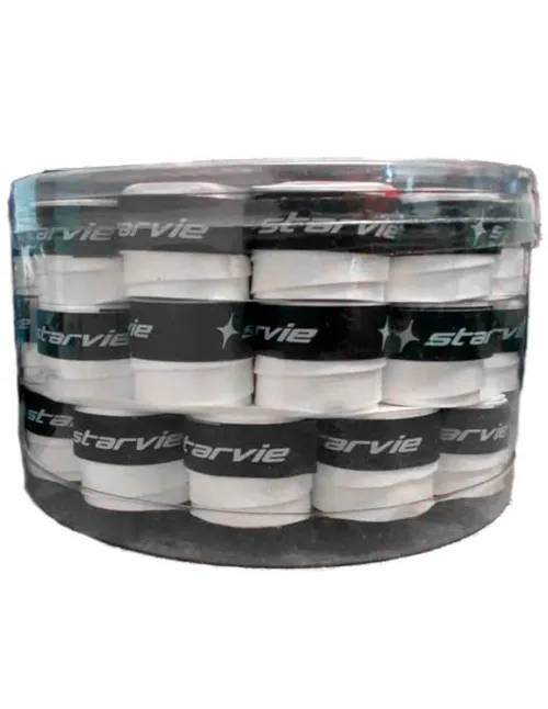 Tambor 60 Overgrips Starvie Premier Soft White | Ofertas de pádel