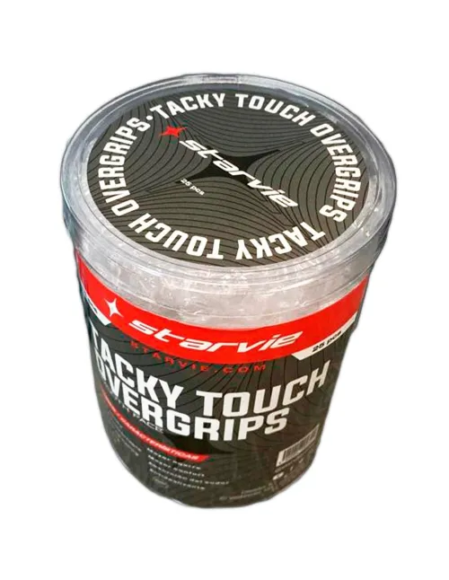 Tambor 25 Overgrips Starvie Tacky Touch | Ofertas de pádel
