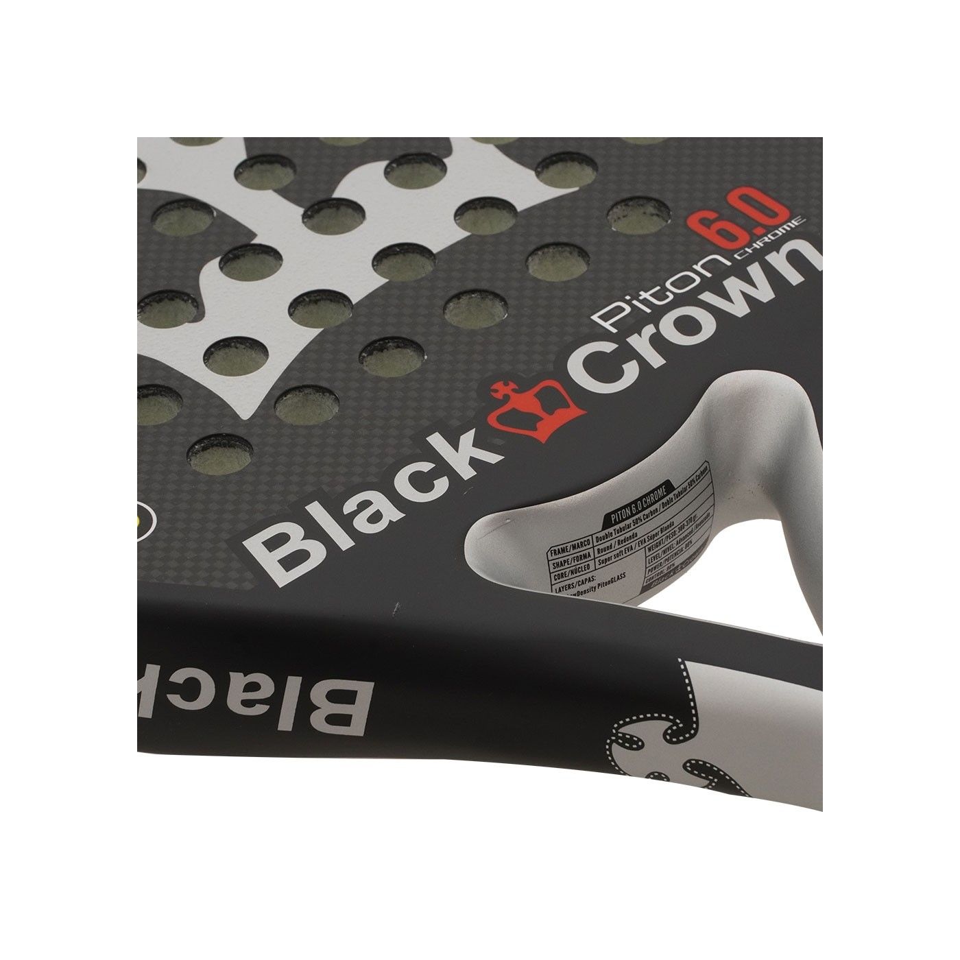 Black Crown Piton 6.0 Chrome | De Pádel