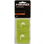 Blister of 2 2.5 Head wristbands Lime | Wristbands | Head 