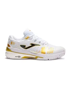 Joma Slam 22 WPT Clay Blanco Oro Woman | Ofertas de pádel