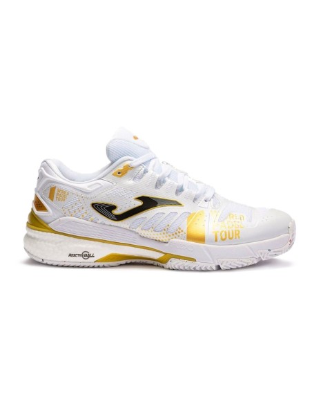 Joma Slam 22 WPT Clay Blanco Oro Woman | Ofertas de pádel