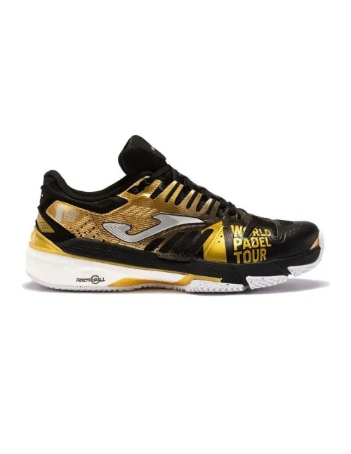 Joma Slam 22 World Padel Tour Argilla Nero Oro | Scarpe da ginnastica Joma | Joma 