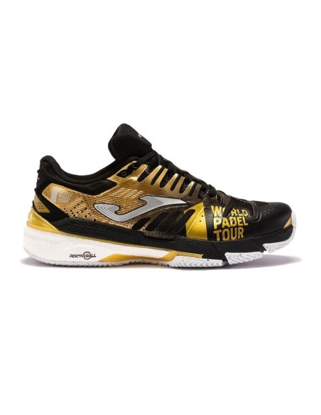 Joma Slam 22 World Padel Tour Argila Ouro Preto TWPTS2231P | Ofertas de padel