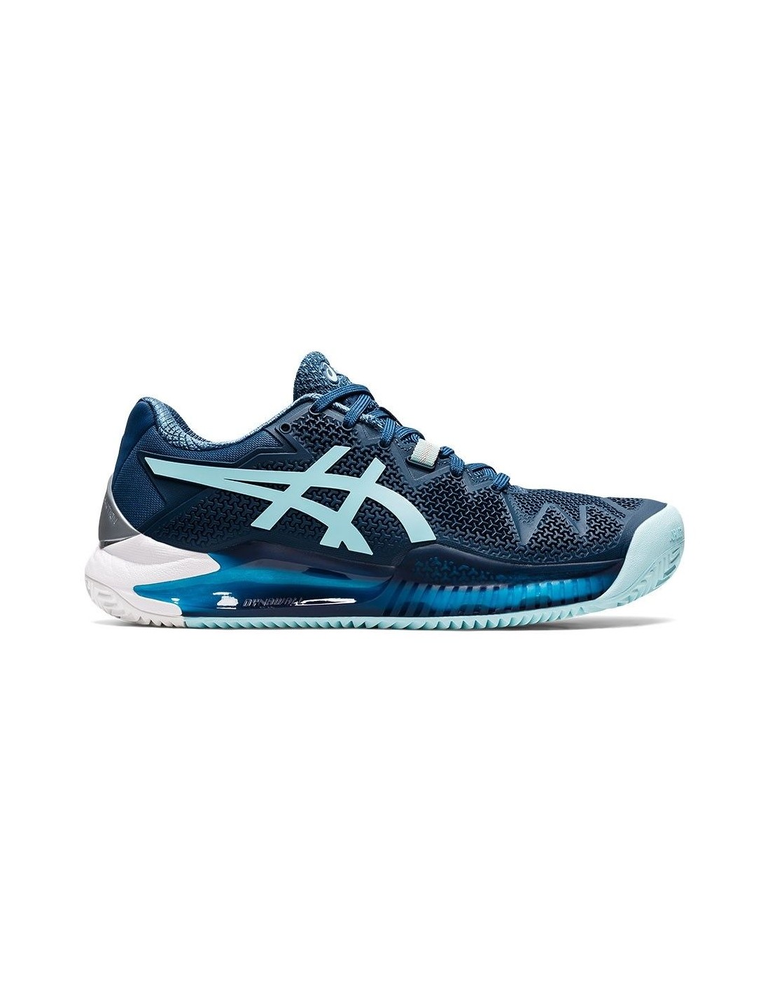 por inadvertencia Generador escándalo Asics Gel Resolution 8 Clay Azul Gris Mujer 1042A070-406 | Ofertas ...