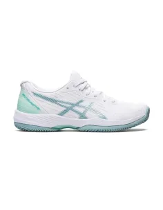 Asics Solution Swift FF Clay White Women's 1042A198-104 | Ofertas de padel