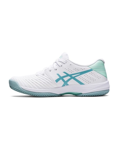 Asics Solução Swift FF Argila Branco Mulher 1042A198-104 | Ofertas de padel
