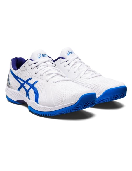 Asics Solução Swift FF Argila Branco 1041A299-102 | Ofertas de padel
