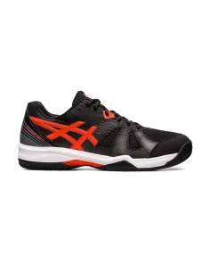 Asics Gel Padel Pro 5 Negro Rojo 1041A302-001 | Ofertas de pádel