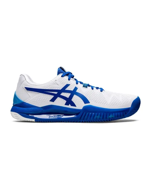 Asics Gel Resolution 8 Clay Blanco Azul 1041a346 960