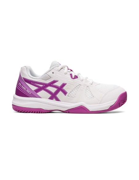 Asics Gel-Padel Pro 5 Grade School 1044A048-100 Blanco Morado Ni |Padel offers