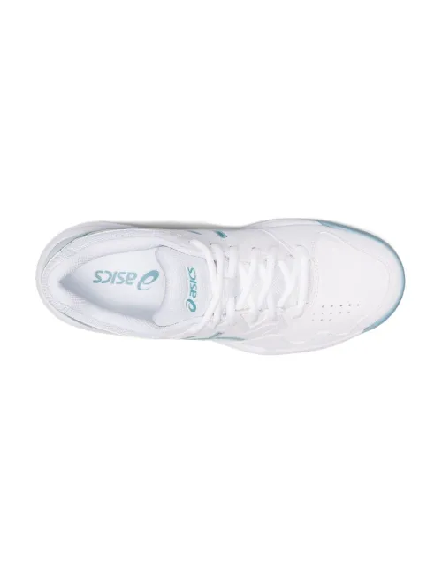 Asics Gel-Dedicate 7 Indoor Branco Azul Feminino 1042A166-103 | Ofertas de padel