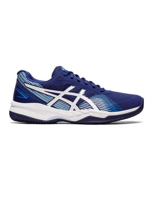 Asics Gel Game 8 Clay Oc Azul Blanco Mujer 1042A151 403 | Ofertas de pádel
