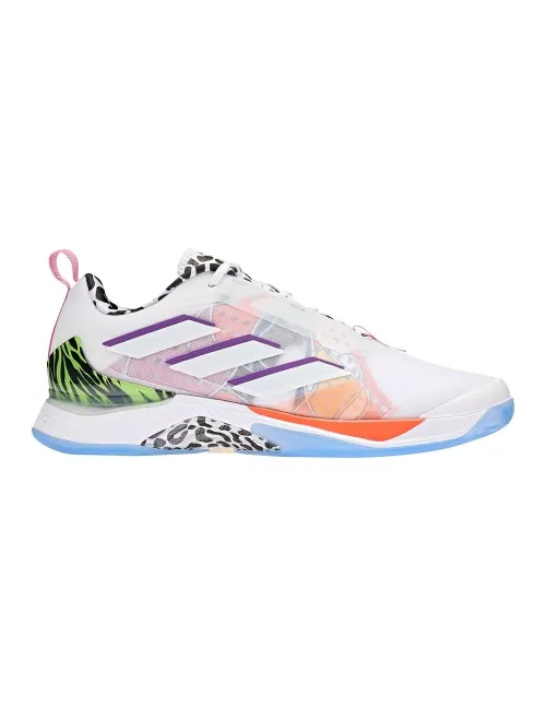 Adidas Avacourt Blanco Morado Gz3750 Mujer