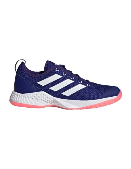 Adidas Courtflash Azul Blanco Mujer Gz0707 | Ofertas de pádel