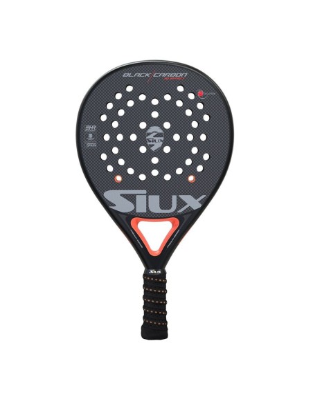 Siux Preto carbono mate efeito 3D 2022 | Ofertas de padel
