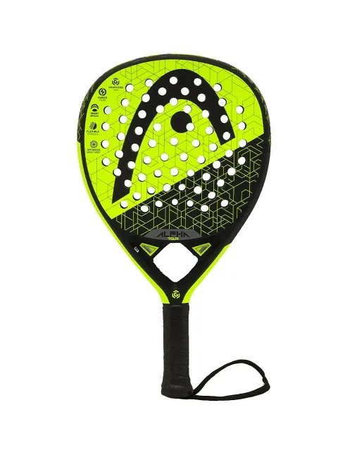 Head Graphene 360 Alpha Tour Yellow | Racchetta da padel Head | Head 