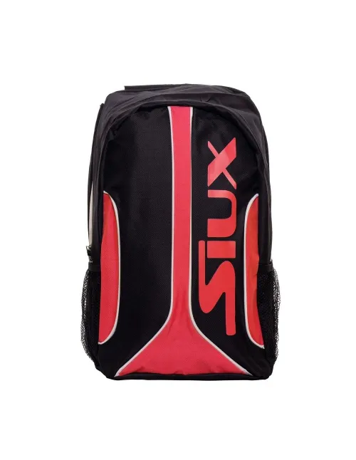 Mochila Siux Fusion Negro Rojo