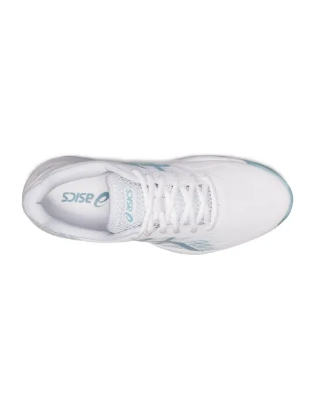Asics Gel Game 8 Clay Oc Blanco Azul Mujer 1042A151 106 | Ofertas de pádel