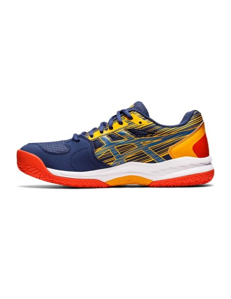 Asics Gel-Padel Exclusive 6 Azul Amarillo 1041A200 400 | Ofertas de padel