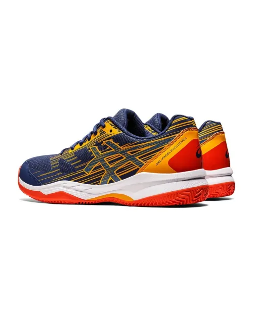 Asics Gel-Padel Exclusive 6 Azul Amarelo 1041A200-400 | Ofertas de padel