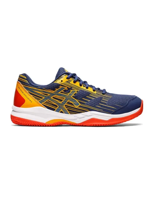 Asics Gel-Padel Exclusive 6 Azul Amarillo 1041A200-400