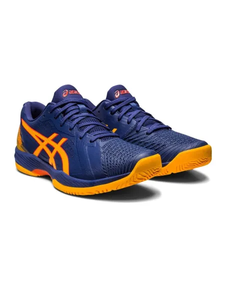 Asics Solution Swift Ff Padel Azul Amarillo 1041A314 400 | Ofertas de pádel