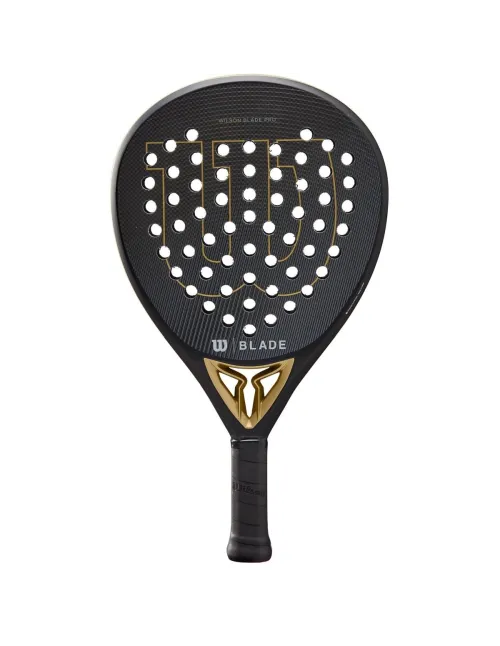 Wilson Blade Pro Padel V2 2 Black Gold | Paddle blades Wilson | Wilson 