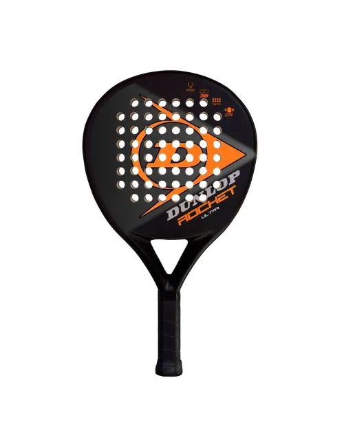 Dunlop Rocket Ultra Naranja | Ofertas de pádel