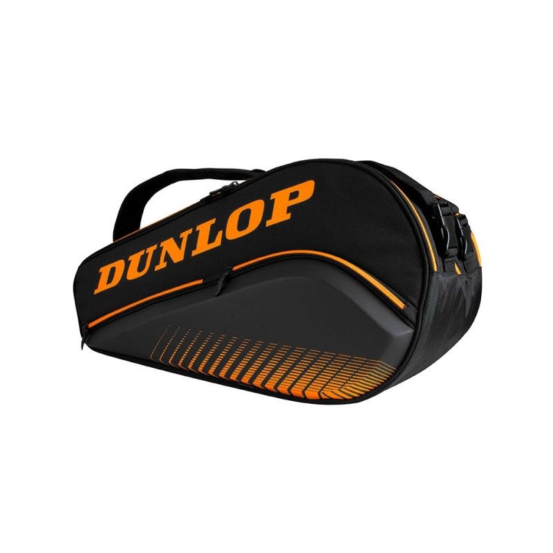 Paletero Dunlop Termo Elite Negro Naranja