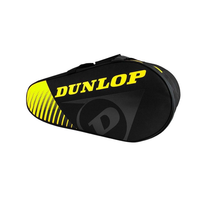 Paletero Dunlop Termo Play Negro Amarillo