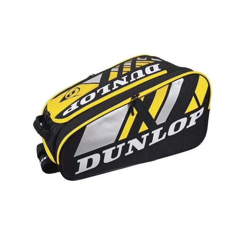 Paletero Dunlop Pro Series Negro Amarillo