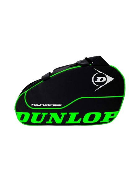 Paletero Dunlop Tour Intro Negro Verde | Ofertas de pádel