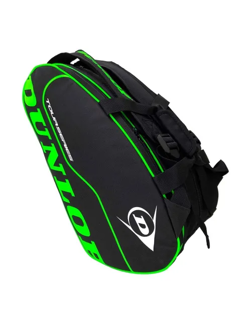 Paletero Dunlop Tour Intro Blk/Green | Ofertas de pádel