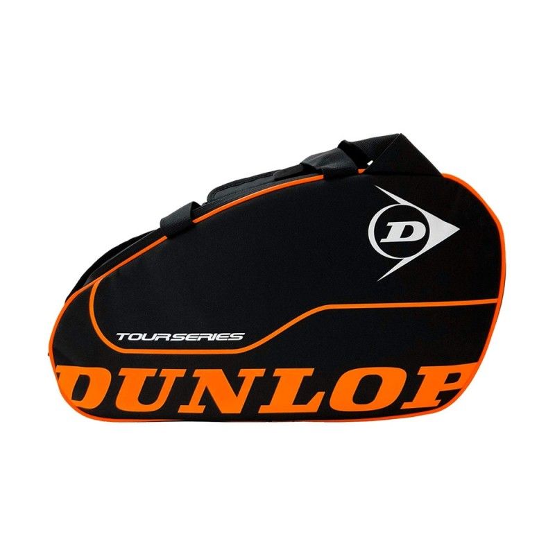 Paletero Dunlop Tour Intro Negro Naranja