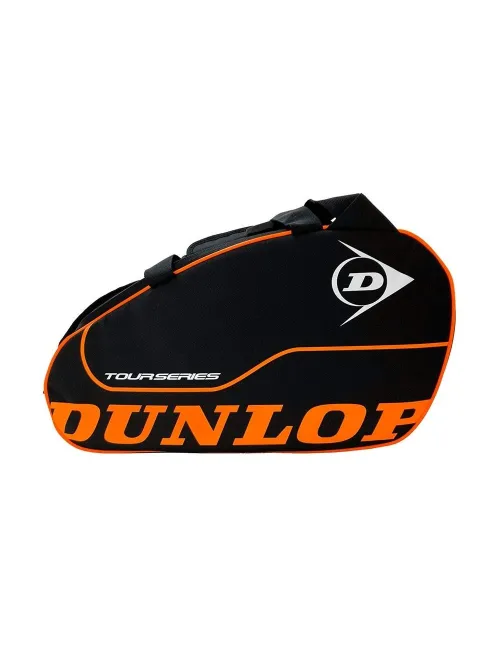 Saco De Padel Dunlop Tour Intro Preto E Laranja | Ofertas de padel