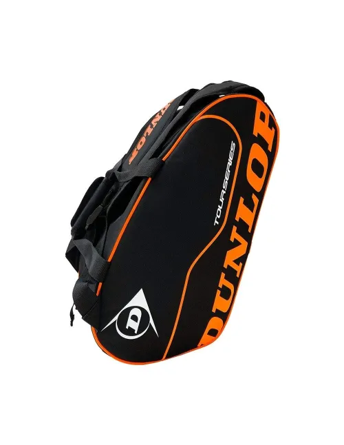 Saco De Padel Dunlop Tour Intro Preto E Laranja | Ofertas de padel