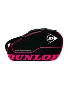Black And Pink Dunlop Tour Intro Ltd Padel Bag | Ofertas de padel