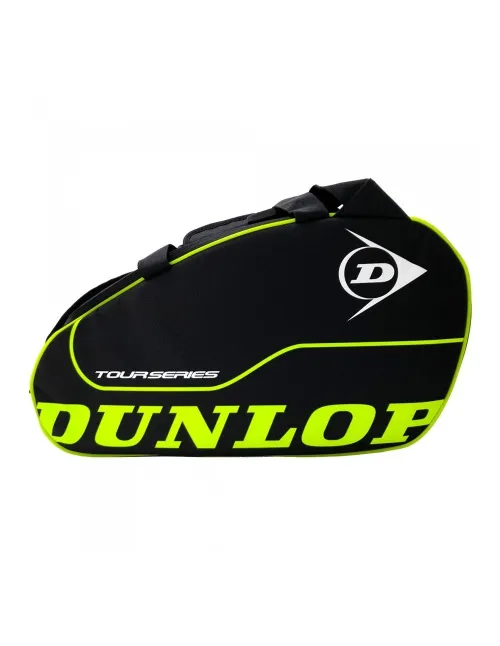 Paletero Dunlop Tour Intro Negro Amarillo