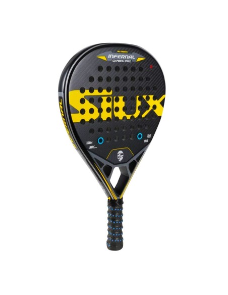 Siux Infernal 3K Ltd Azul Amarillo | Ofertas de pádel