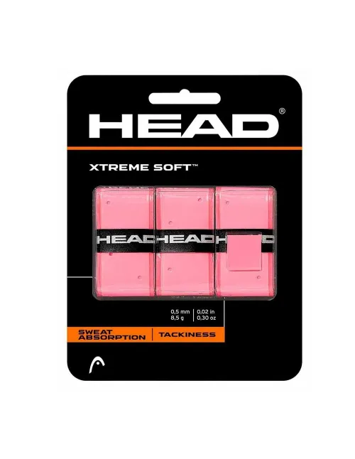 Overgrip Head Xtreme Soft 3 Rosa