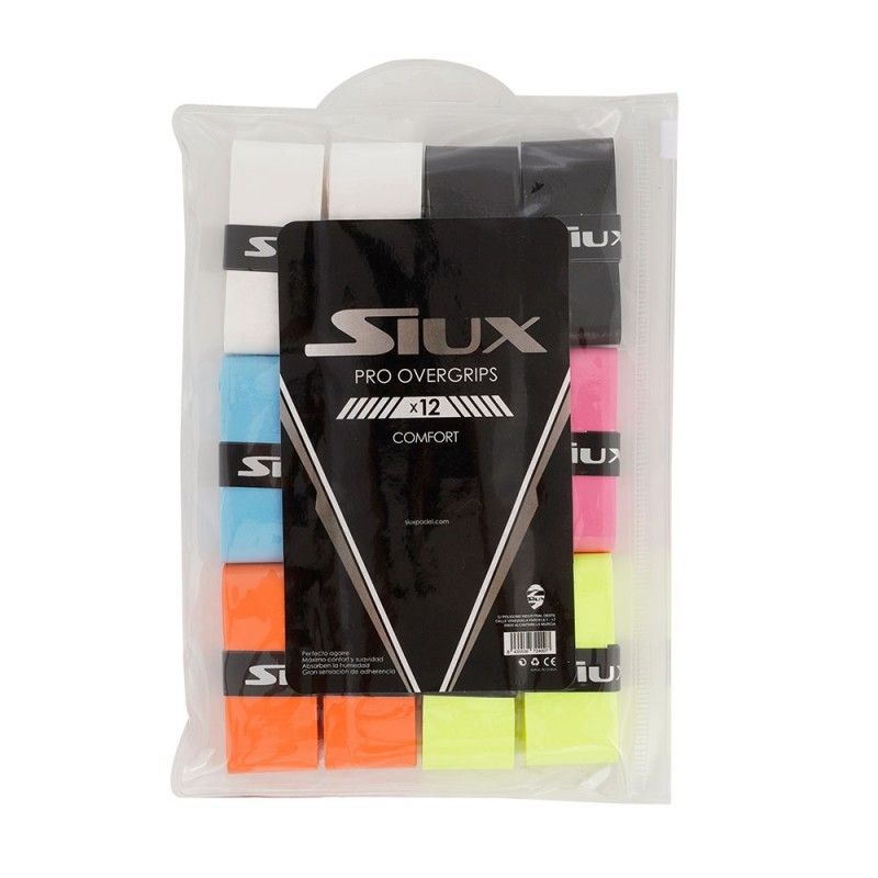 Bolsa Overgrips Siux Pro X12 Varios Liso