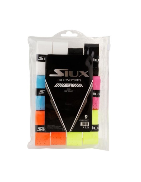 Bolsa Overgrips Siux Pro X12 Varios Perforado | Ofertas de pádel