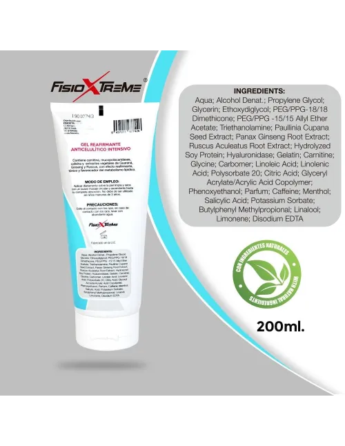 Reduce Fisioxtreme Anti-Celulite 200ml | Ofertas de padel