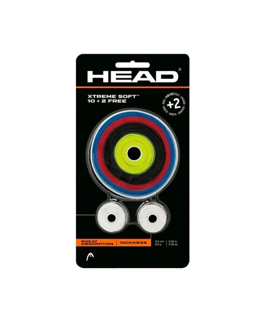 Overgrip Head Xtreme Soft 10 2 Blanco